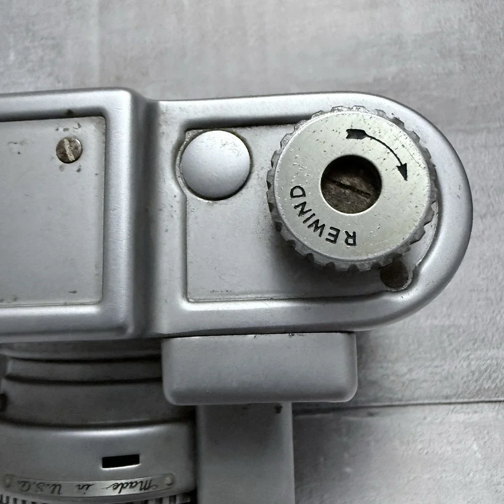 Vintage Kodak 35 Rangefinder Camera w/ Anastar‎ 50mm f/3.5 Lens Untested AS IS